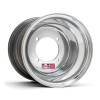 Πίσω τροχός RED LABEL 10X8 4/100 4+4 από κυλινδρικό αλουμίνιο με γυαλισμένη ασημένια ζάντα ΑΛΛΑ Z1000-883