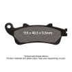 Επένδυση φρένων carbon scooter EBC SFAC281 Επένδυση φρένων carbon scooter EBC SFAC281 thumb