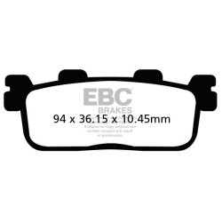 Επένδυση φρένων carbon scooter EBC SFAC607 Επένδυση φρένων carbon scooter EBC SFAC607