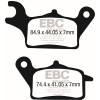 Τακάκι φρένων carbon scooter EBC SFAC708