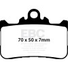 Τακάκι φρένου sintered HH EBC FA759HH