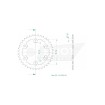 Πίσω γρανάζι 38T 525 ESJOT 50-29063-38 thumb