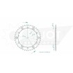 Πίσω γρανάζι 40T 520 ESJOT 50-32003-40 thumb