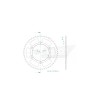 Πίσω γρανάζι 49T 520 ESJOT 50-32065-49 thumb