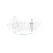 Μπροστινό γρανάζι 17T 525 ESJOT 50-29057-17S Μπροστινό γρανάζι 17T 525 ESJOT 50-29057-17S thumb