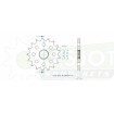 Μπροστινό γρανάζι 17T 525 ESJOT 50-29059-17S thumb