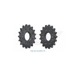 Μπροστινό γρανάζι 17T 530 ESJOT 50-35055-17S