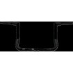 Τιμόνι flat top blk 1.50