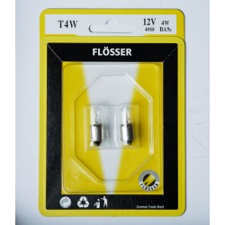 Λάμπα με μονό νήμα T4W 12V 4W BA9S 10PK ΑΛΛΑ 4088