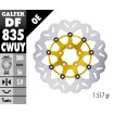 Δισκόπλακα κυματιστή χρυσή GALFER DF835CWUY thumb