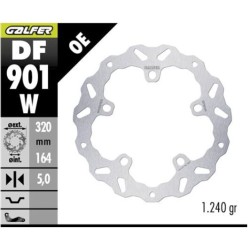 Δισκόπλακα fixed wave GALFER DF901W Δισκόπλακα fixed wave GALFER DF901W