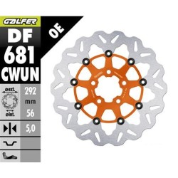 Δίσκος φρένου κυμαινόμενος wave GALFER DF681CWUN Δίσκος φρένου κυμαινόμενος wave GALFER DF681CWUN
