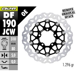 Δισκόπλακα FLOATECH WAVE GALFER DF190JCW Δισκόπλακα FLOATECH WAVE GALFER DF190JCW