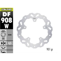 Σταθερός κυματιστός δίσκος φρένου GALFER DF908W