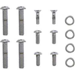 Σετ βιδών για περίβλημα διακόπτη smooth steel custom replacement chrome natural ΑΛΛΑ C-74-150B Σετ βιδών για περίβλημα διακόπτη smooth steel custom replacement chrome natural ΑΛΛΑ C-74-150B