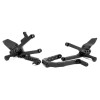 Fxr2 - rearset black HONDA GILLES FXR2-B001-B