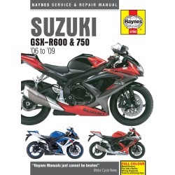 Οδηγός συντήρησης SUZUKI GSX R600 & 750 (06 ΑΛΛΑ 9781785213540