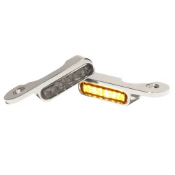 LED Φλας για τοποθέτηση στο τιμόνι κεχριμπάρι/χρώμιο HEINZ BIKES HBTS-FLH-HC-C LED Φλας για τοποθέτηση στο τιμόνι κεχριμπάρι/χρώμιο HEINZ BIKES HBTS-FLH-HC-C