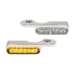 LED φλας για τοποθέτηση στο τιμόνι κεχριμπάρι/χρώμιο HEINZ BIKES HBTS-VRS02-C LED φλας για τοποθέτηση στο τιμόνι κεχριμπάρι/χρώμιο HEINZ BIKES HBTS-VRS02-C