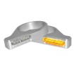 Φλας ZC-Line CLASSIC LED για τοποθέτηση σε πιρούνι ασημί HEINZ BIKES HBZCC-49-S thumb