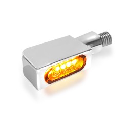 Φλας BLOKK-Line SMD Micro Amber/Chrome HEINZ BIKES HBBL-M-1-C