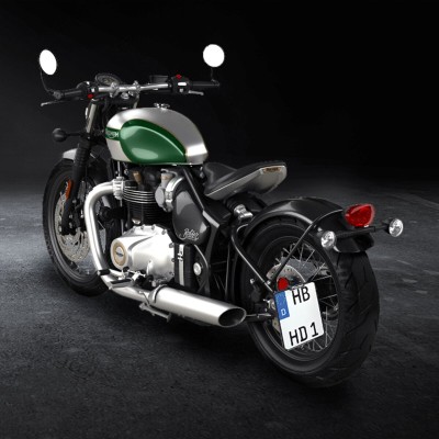 Βάση πινακίδας κυκλοφορίας BONE 15-20 DE BK HEINZ BIKES HBSKZ-TRBO-DE