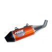 Σιγαστήρας orange ss / carbon end cap HGS XF-923-SCO thumb