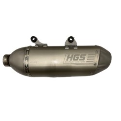 Σιγαστήρας γκρι ss / ατσάλινη άκρη HGS XO-024-USG Σιγαστήρας γκρι ss / ατσάλινη άκρη HGS XO-024-USG