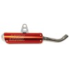 Sso mx σιγαστήρας alu πορτοκαλί / ss end cap HGS XT-825-SSO