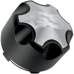Κεντρικό καπάκι SS alloy SS312 & S6 black/machined 4/156 (πωλείται ξεχωριστά) ITP C156SS