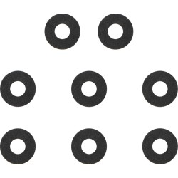 Σετ ροδέλες για καπάκι βαλβίδων από ίνες JAMES GASKETS JGI-6114-F Σετ ροδέλες για καπάκι βαλβίδων από ίνες JAMES GASKETS JGI-6114-F