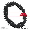 Πίσω γρανάζι 40T 530 BLK JT JTR763.40ZBK