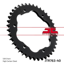 Πίσω γρανάζι 40T 530 BLK JT JTR763.40ZBK Πίσω γρανάζι 40T 530 BLK JT JTR763.40ZBK