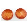 Φακός φλας e-mark oem replacement amber K&S TECHNOLOGIES 27-1060