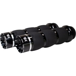 Μαύρες λαβές Air Tracer για TBW KHROME WERKS 500110 Μαύρες λαβές Air Tracer για TBW KHROME WERKS 500110