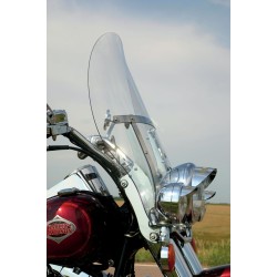 Μπροστινό Παρμπρίζ BILLBOARD FLARE WINDSHIELD CLEAR FLST TÜV KLOCK WERKS KWW-02-0218-E