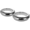 49mm κάλυμμα πιρουνιού - χρώμιο LA CHOPPERS LA-7503-49