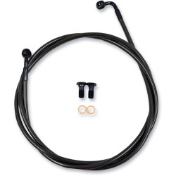 Σωλήνας φρένων midnight stainless για 15 Σωλήνας φρένων midnight stainless για 15