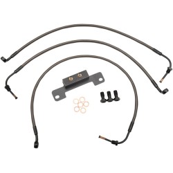Σωλήνας φρένων midnight stainless για 15 Σωλήνας φρένων midnight stainless για 15