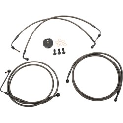 Σωλήνας φρένου midnight stainless για 12 Σωλήνας φρένου midnight stainless για 12