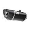 Lv-14r black edition slip-on muffler ECE/EU ΑΛΛΑ 15631BK