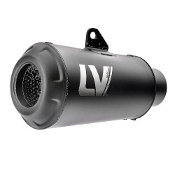 LV-10 Full Black Slip-On εξάτμιση από ανοξείδωτο ατσάλι ECE ΑΛΛΑ 15258FB LV-10 Full Black Slip-On εξάτμιση από ανοξείδωτο ατσάλι ECE ΑΛΛΑ 15258FB