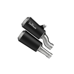 LV-10 dual black edition slip-on muffler SS ECE ΑΛΛΑ 15271B LV-10 dual black edition slip-on muffler SS ECE ΑΛΛΑ 15271B