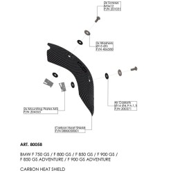 Θερμική ασπίδα carbon ΑΛΛΑ 80058 Θερμική ασπίδα carbon ΑΛΛΑ 80058
