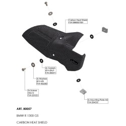 Θερμική ασπίδα carbon ΑΛΛΑ 80057