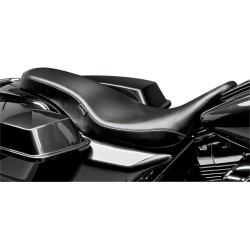 Σέλα COBRA full-length two-up smooth black LE PERA LK-079