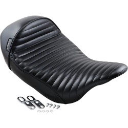 Κάθισμα stubs cafe solo pleated black LE PERA LK-427PT