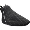 Κάθισμα bare bones solo black w/white diamond stitch LE PERA LXE-007DMWTP