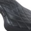 Κάθισμα COBRA 2-up με διαμαντένιες ραφές μαύρο LE PERA LK-076DM thumb