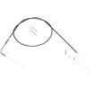 Καλώδιο ρελαντί 90 με σπείρωμα BYO μαύρο/χρώμιο MAGNUM SHIELDING 494639